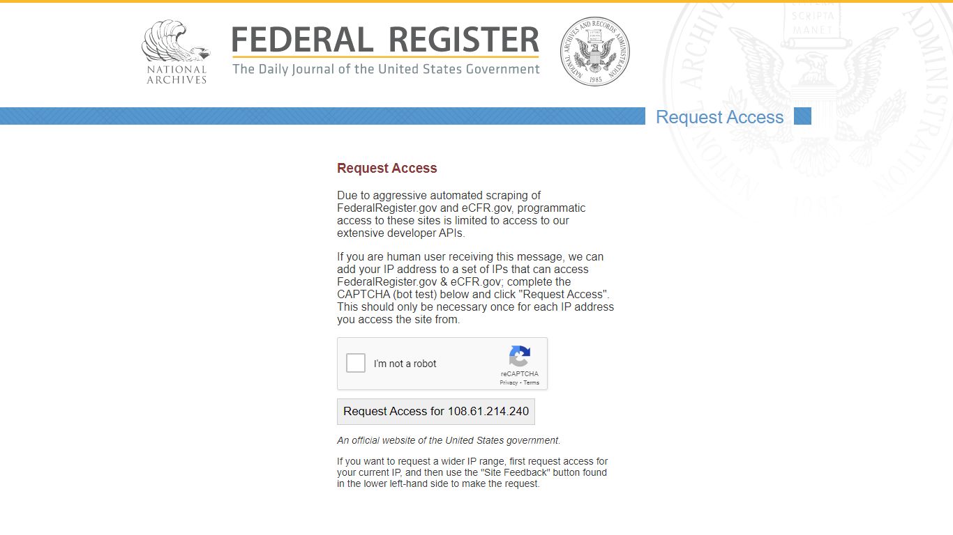 Federal Register :: Definitions; Background Investigation for Primary ...